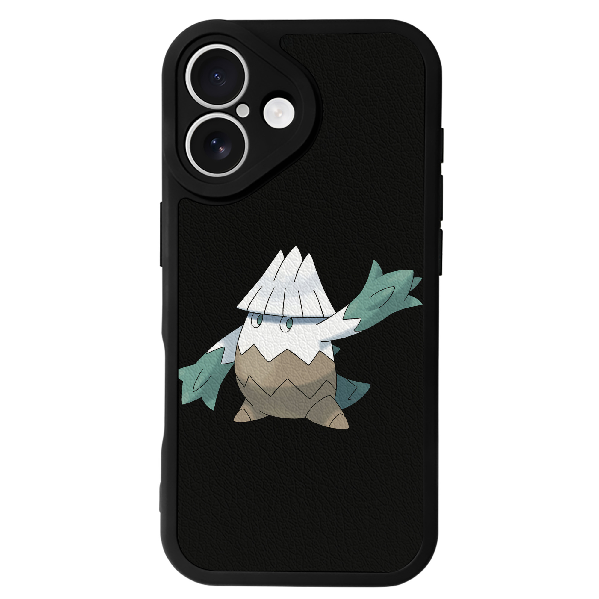 （画像用） ポケットモンスター Pokémon 【iPhone 16シリーズ対応】シリコンスマホケース（レザー調） 材質：シリコン